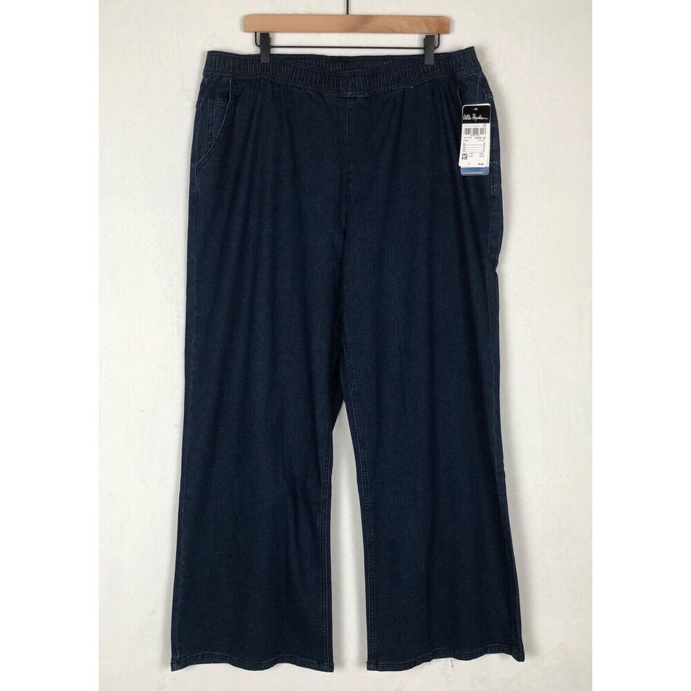 Ulla Popken Flare Jeans - Navy